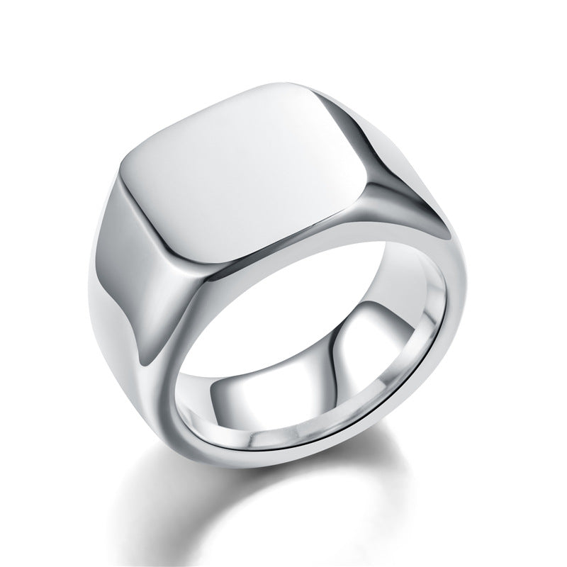 Square Signet Ring