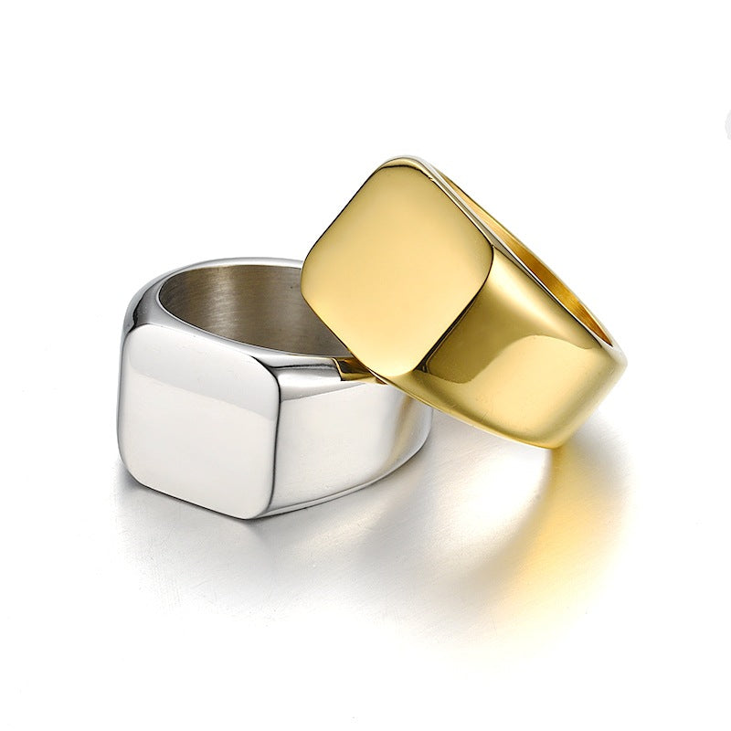 Square Signet Ring