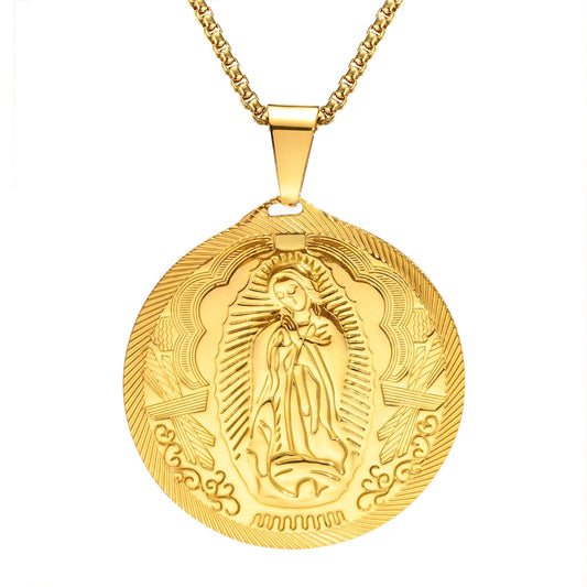 Virgin Mary Medallion