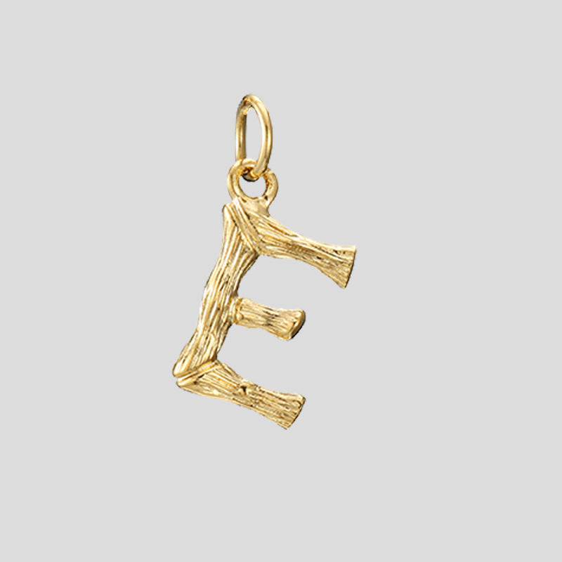 Skeleton Initial Pendant