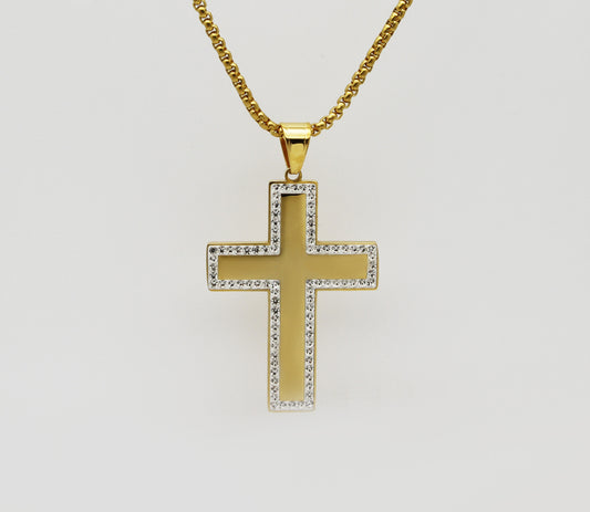 Gold Cross Pendant